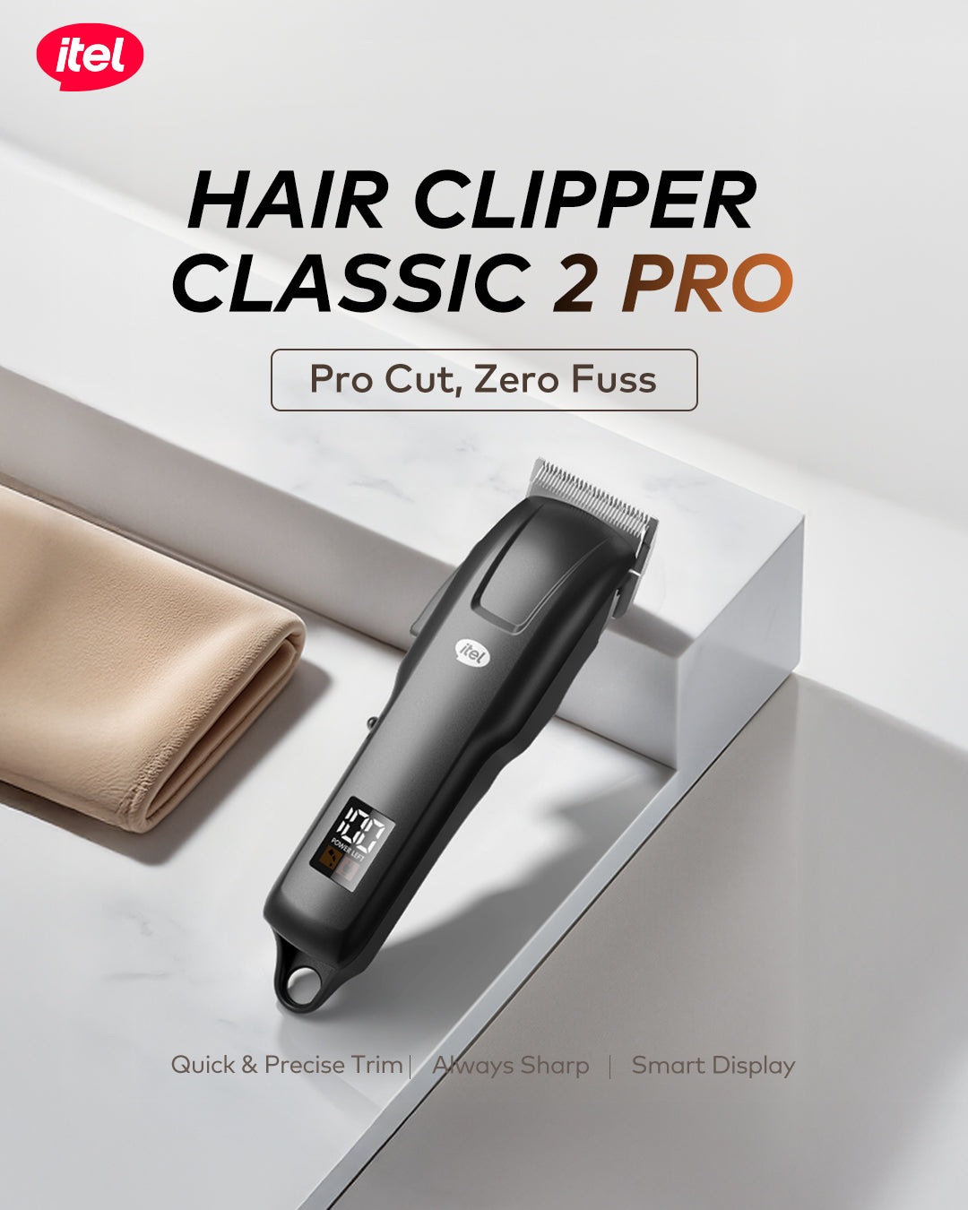 itel IHC-33Pro Hair Clipper Classic 2 Pro