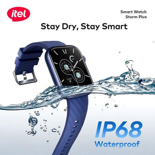 itel Storm Plus SmartWatch ISW-015 – 2.01" HD Display, IP68 Waterproof, Bluetooth Calling, AI Voice Assistant, 100+ Sports Modes