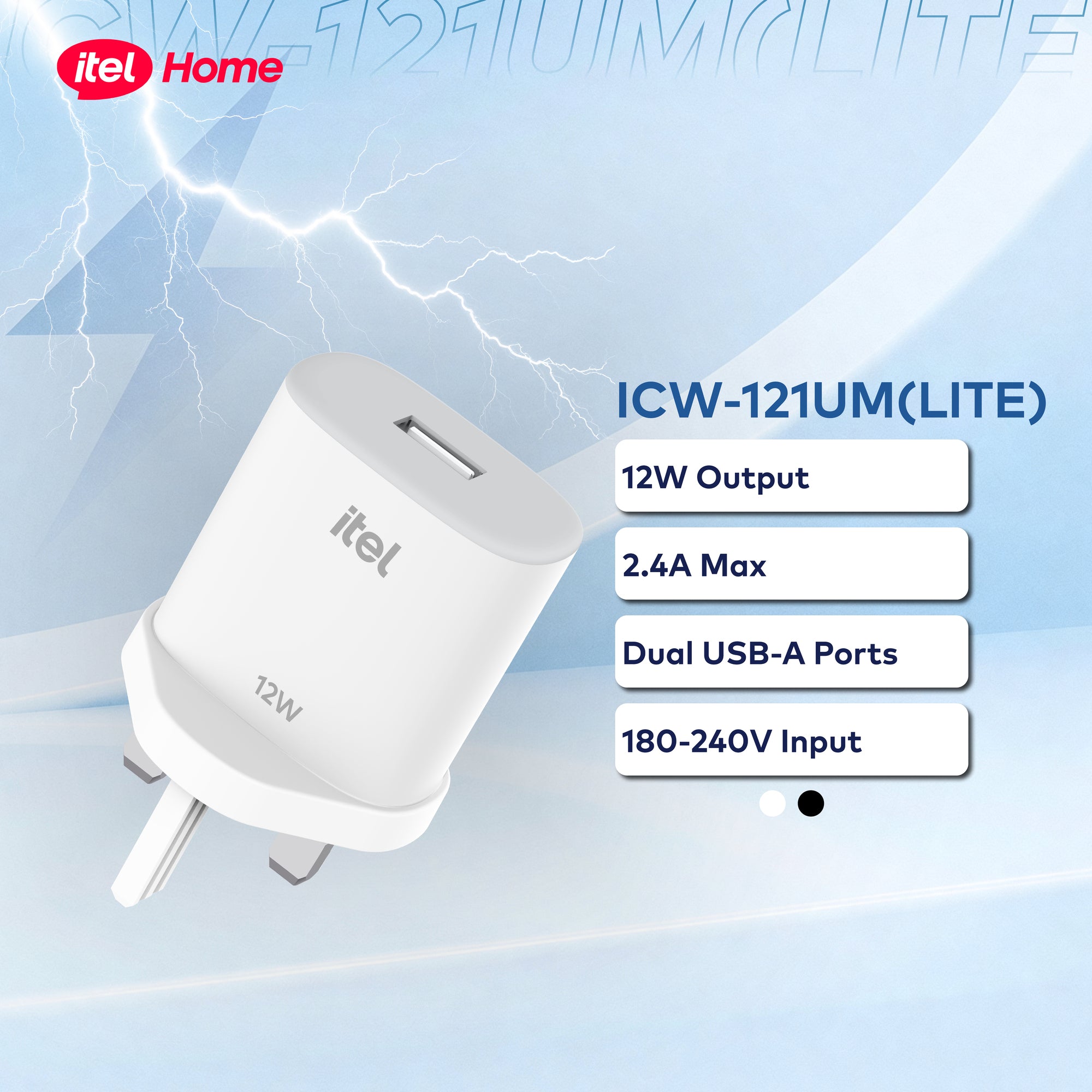 itel Home ICW-121UM(LITE) Charger
