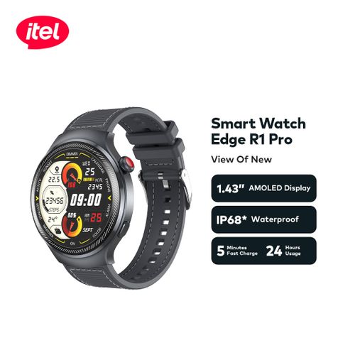 itel smart Watch Edge R1 Pro O43 Fast Charging AMOLED Display