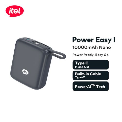 PowerEasy1 10000 A1421 Nano 22.5W Fast Charging Type-C Built-in Cable