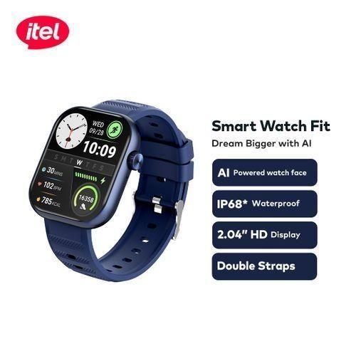 itel SmartWatch Fit 020 2.04" HD Display IP68 AI-Powered New O20