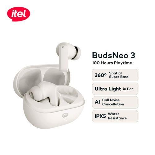 itel TWS BUDSNEO 3 Earbuds Earpods BUDS NEO 3 100Hours ENC