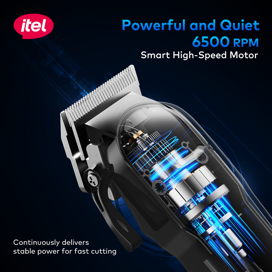 IHC-33 Classic 2-Hair Clipper 2000Mah Sharp Cut & Digital Display 6500RPM