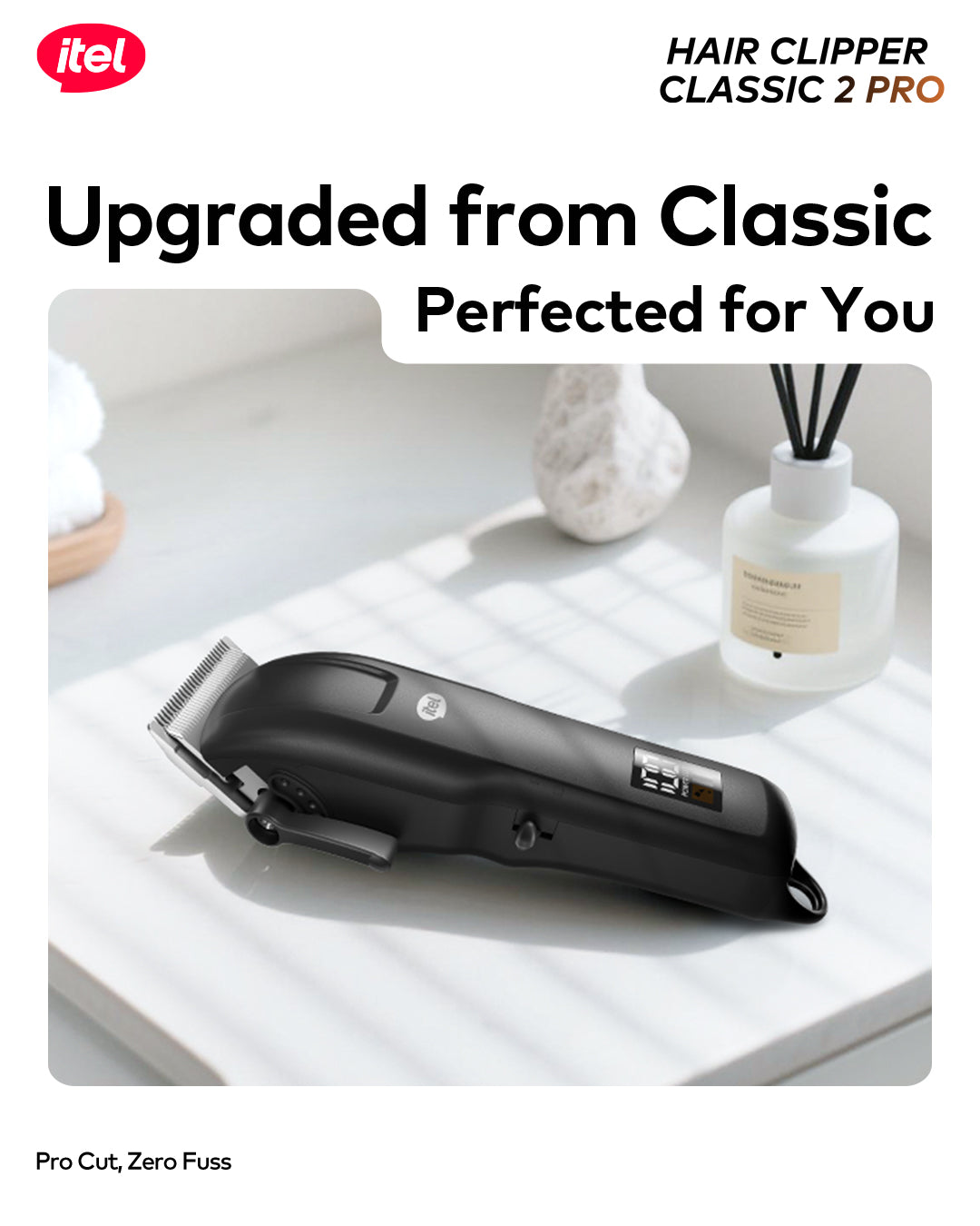 itel IHC-33Pro Hair Clipper Classic 2 Pro