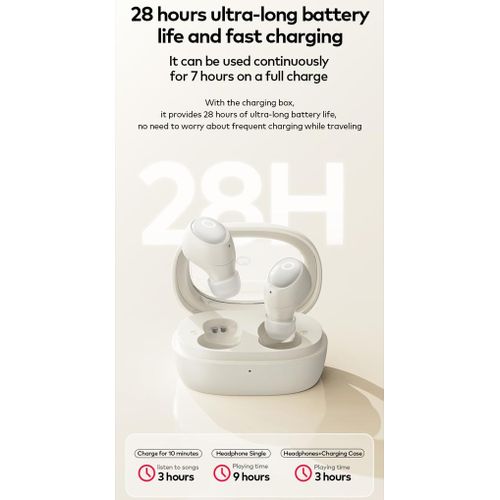 itel TWS BudsAir 2 Earbuds ENC Travel Partner 7hrs Playtime