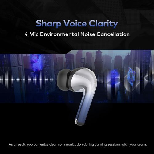 BudsPlay Earbuds 4 Mic ENC Gaming Mode Co-branded Boomplay