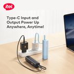 itel PowerEasy1 5000 A1111 Power-Bank 12W Fast Charging Built-in Cable Torch
