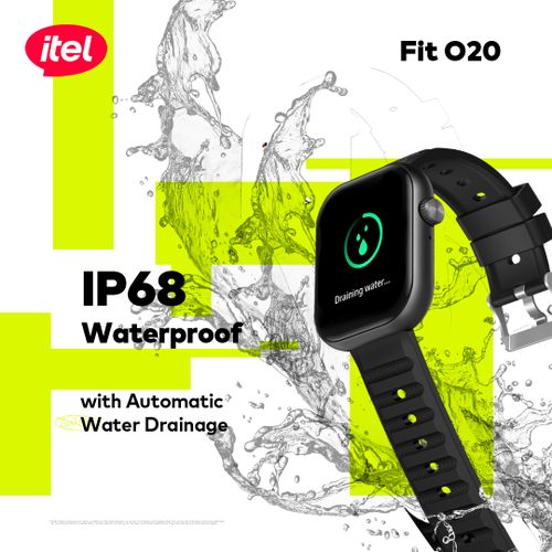 itel SmartWatch Fit 020 2.04" HD Display IP68 AI-Powered New O20