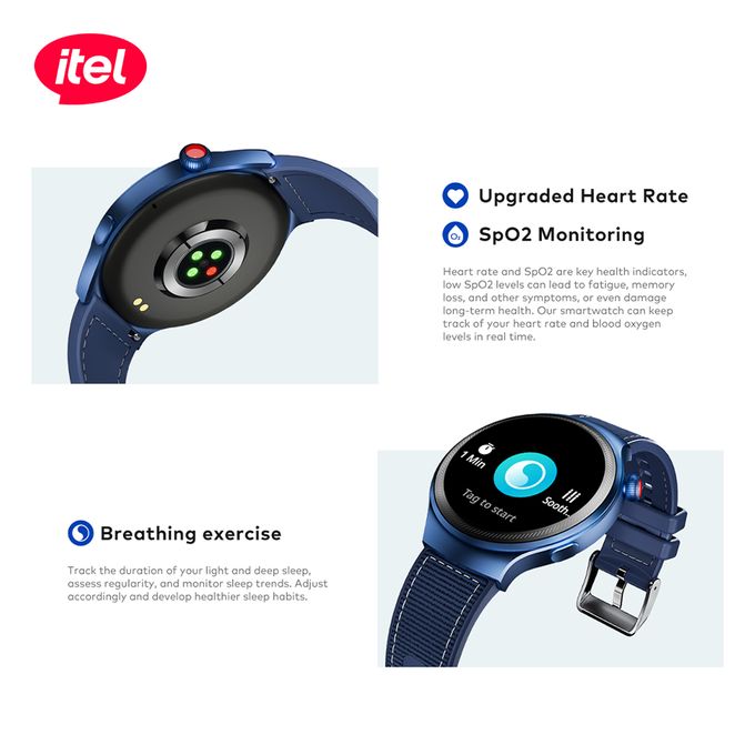 itel smart Watch Edge R1 Pro O43 Fast Charging AMOLED Display