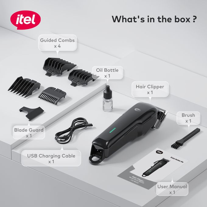 itel Multifunction Rechargeable Hair Clipper IHC-31