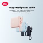 PowerEasy1 10000 A1421 Nano 22.5W Fast Charging Type-C Built-in Cable