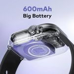 itel 2.01" ISW-L1 Lux HD+ Scratch & Water Proof Smart Watch Double Strap