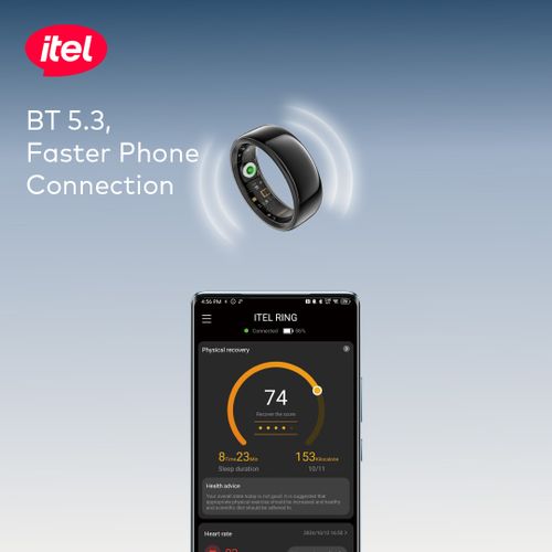 itel Ring Smart Health 24 Hours Health monitoring
