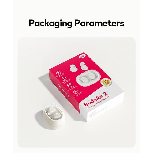 itel TWS BudsAir 2 Earbuds ENC Travel Partner 7hrs Playtime