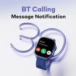 itel 2.01" ISW-L1 Lux HD+ Scratch & Water Proof Smart Watch Double Strap