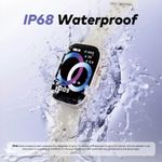 itel 2.01" ISW-L1 Lux HD+ Scratch & Water Proof Smart Watch Double Strap