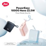 PowerEasy1 10000 A1421 Nano 22.5W Fast Charging Type-C Built-in Cable