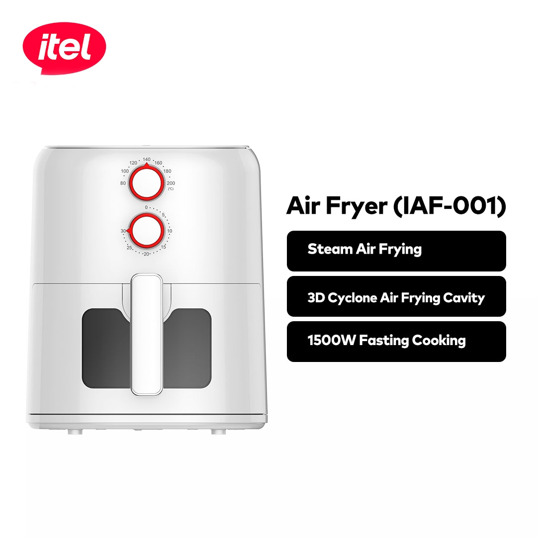 itel 5L Temperature Control Oil-free Air Fryer (IAF-001) Airfryer