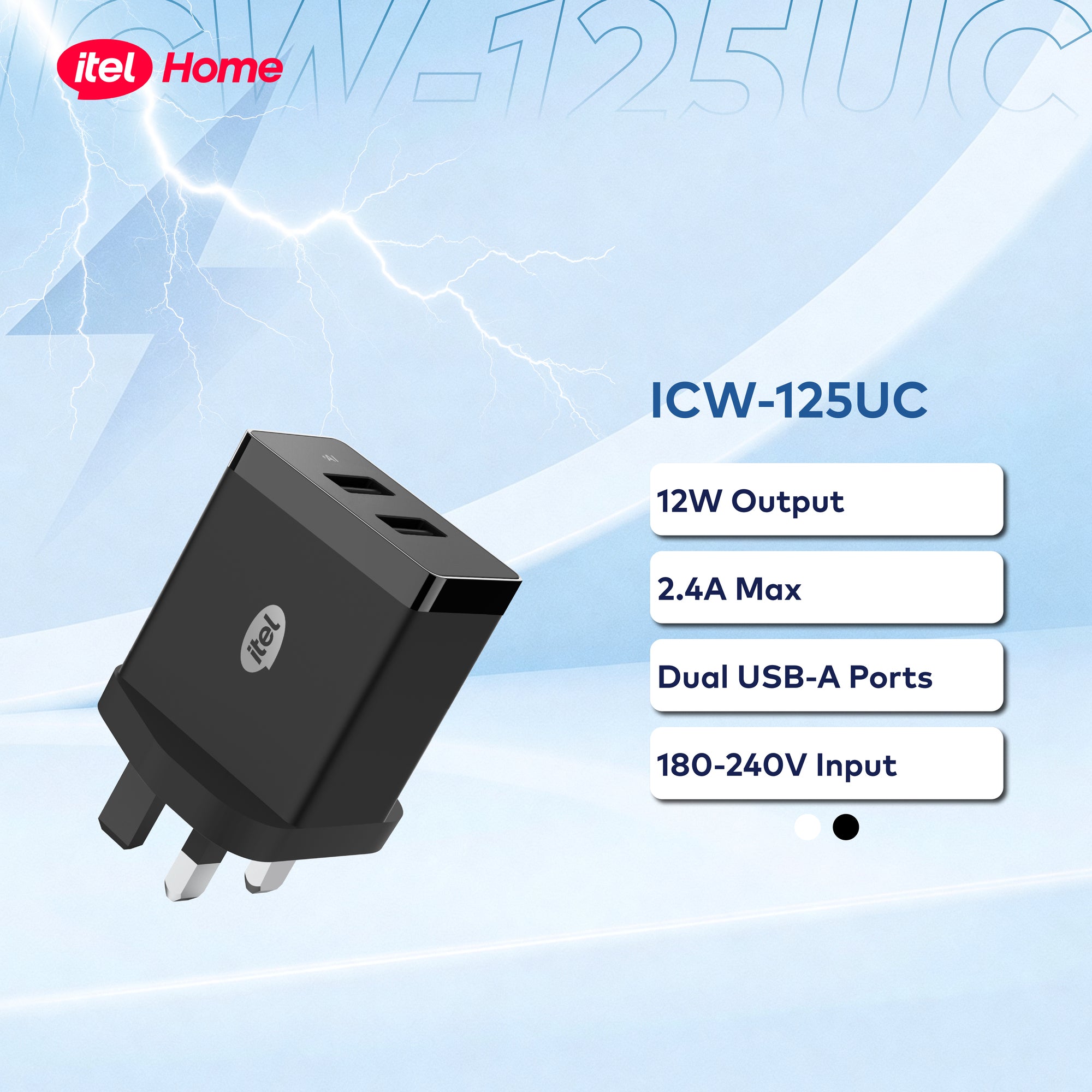 itel ICW-125UC Charger