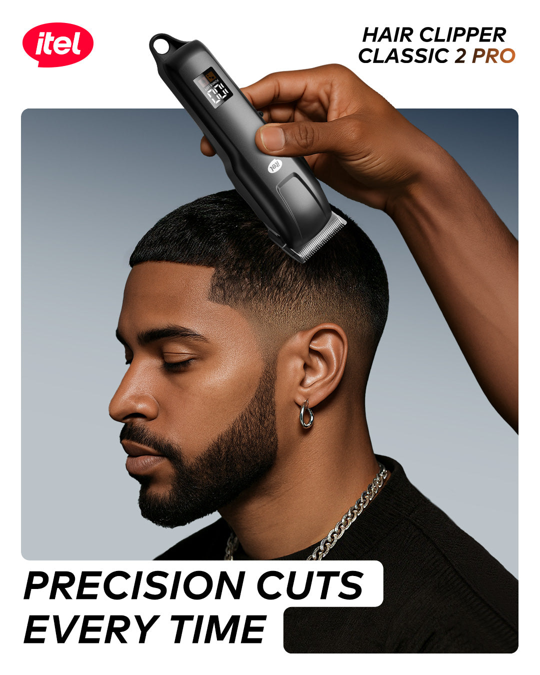 itel IHC-33Pro Hair Clipper Classic 2 Pro