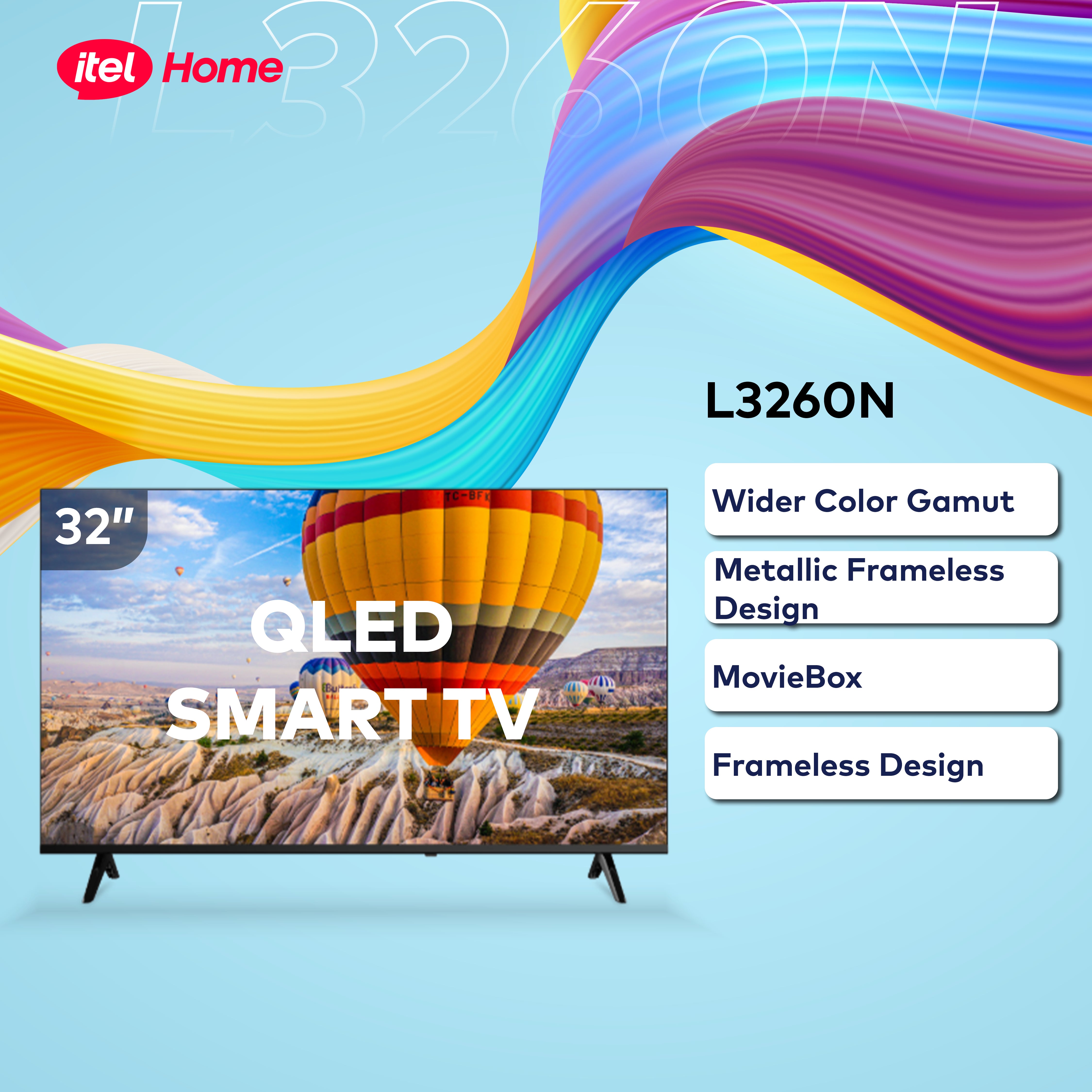 itel 32 QLED Android Smart TV