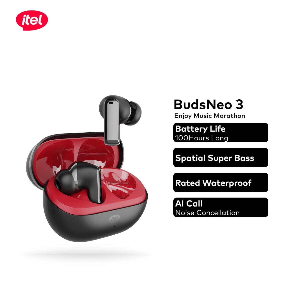 itel TWS BUDSNEO 3