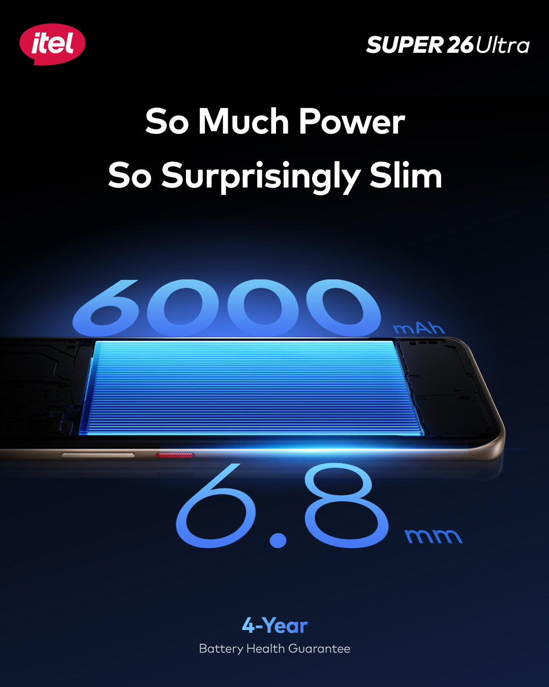 SUPER 26 Ultra | 6000mah