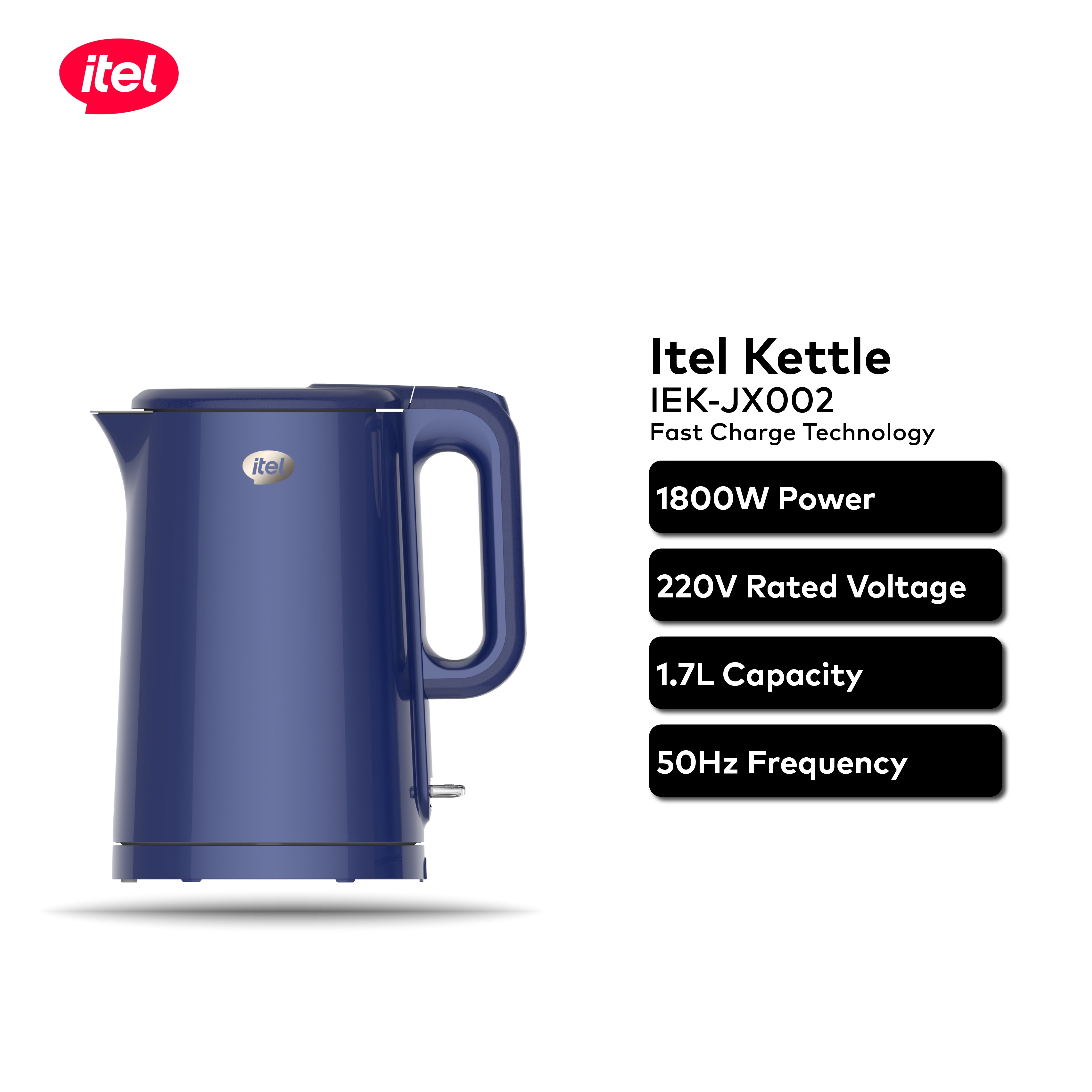 Itel Electric kettle 1A Real 201 stainless steel